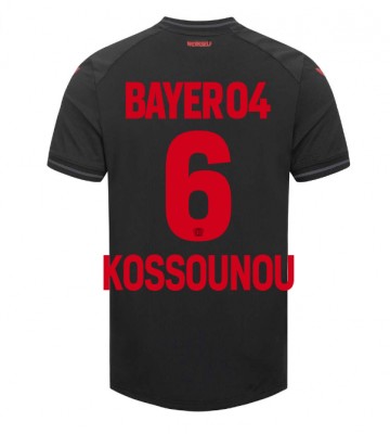 Bayer Leverkusen Odilon Kossounou #6 Hjemmebanetrøje 2023-24 Kort ærmer